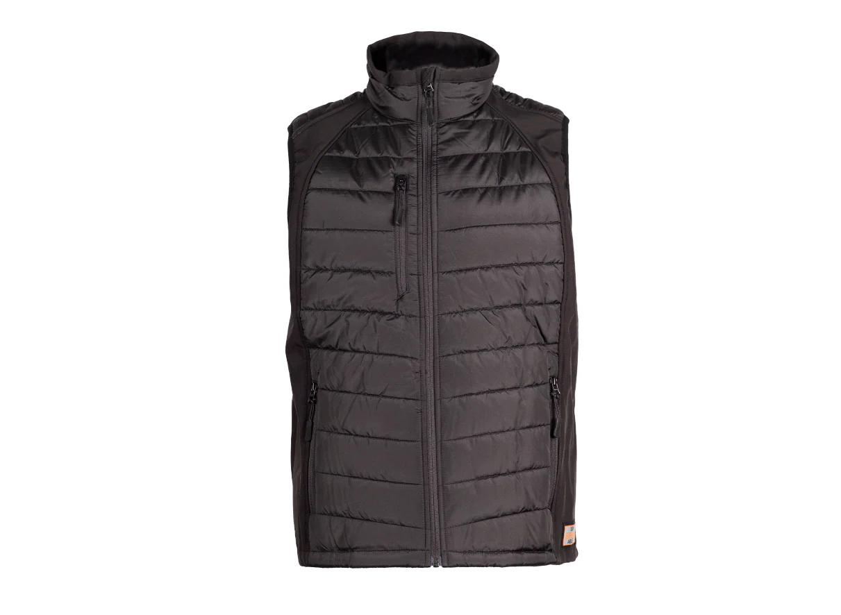 Unbreakable U310 Foxton Black Softshell Padded Gilet